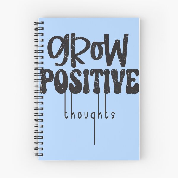 Item preview, Grow positive thoughts - inspirational saying designed and sold by VichallanStudio.