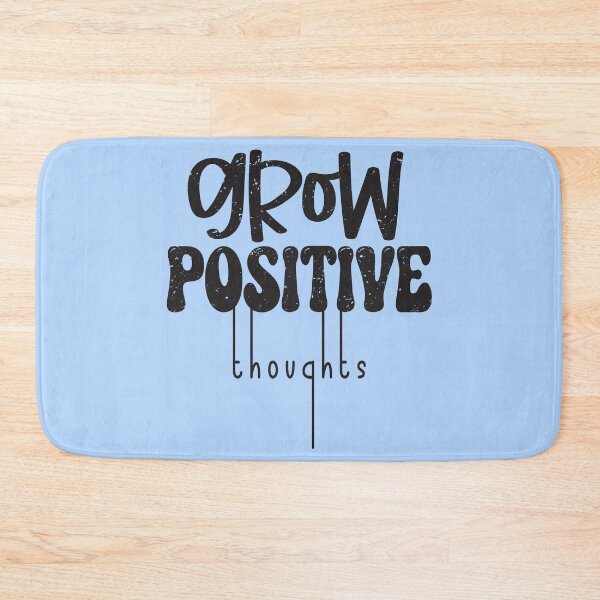 Item preview, Grow positive thoughts - inspirational saying designed and sold by VichallanStudio.