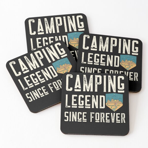 Item preview, Camping Legend Since Forever designed and sold by UnstoppableShpy.
