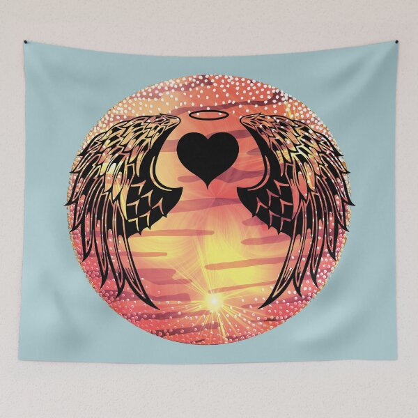 Item preview, Sunset wings designed and sold by bizbostudio.