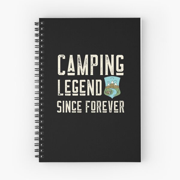 Item preview, Camping Legend Since Forever designed and sold by UnstoppableShpy.