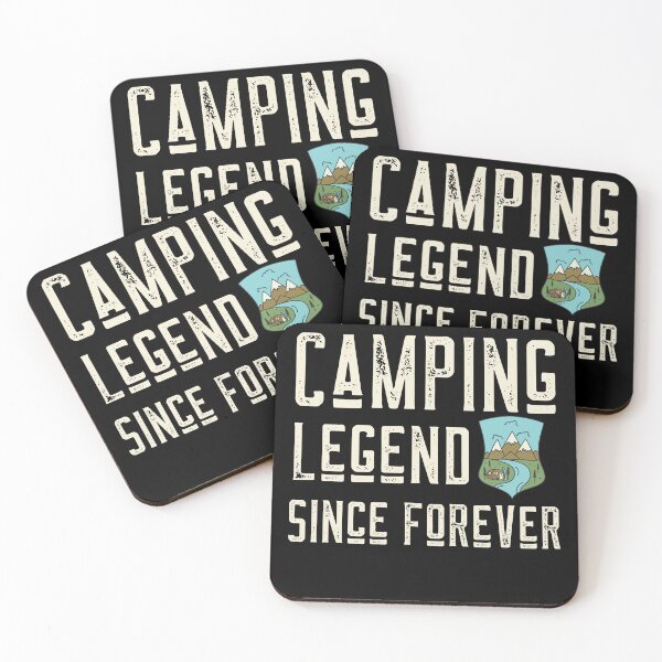 Item preview, Camping Legend Since Forever designed and sold by UnstoppableShpy.