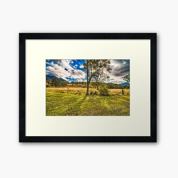 Countryside Australia Framed Art Print