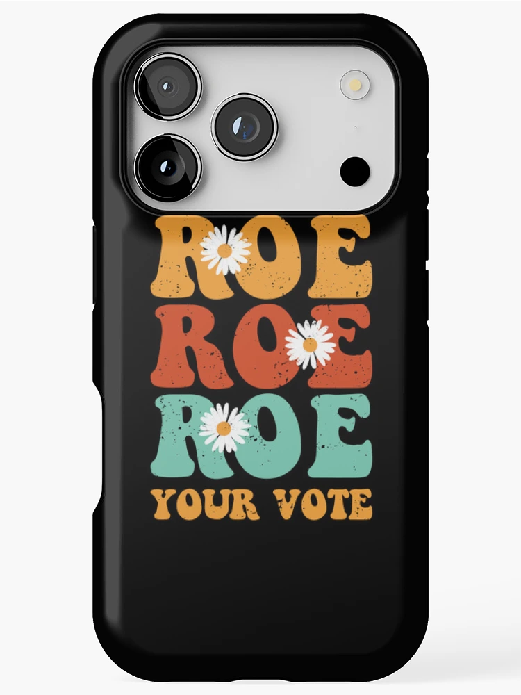 Thumbnail 1 of 4, iPhone Case, Roe Roe Roe Your Vote designed and sold by ChicGraphix.