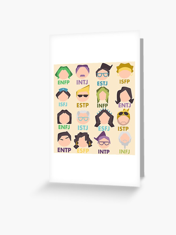 MBTI Personalities - FULL | Greeting Card