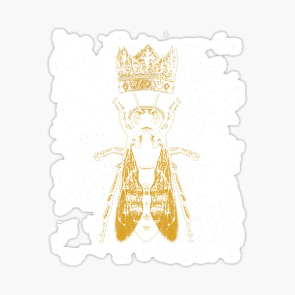 Beekeeping Gift Idea Animal Queen Bee Nature Insect Bee Sticker