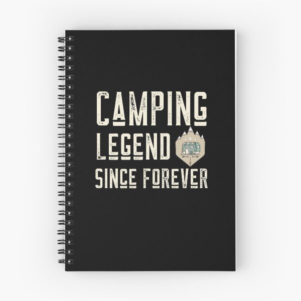 Item preview, Camping Legend Since Forever designed and sold by UnstoppableShpy.