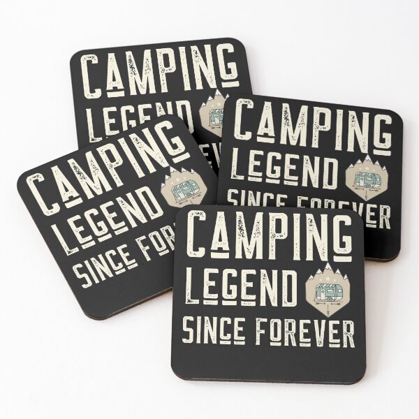 Item preview, Camping Legend Since Forever designed and sold by UnstoppableShpy.