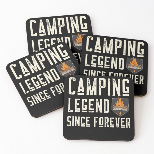 Item preview, Camping Legend Since Forever designed and sold by UnstoppableShpy.