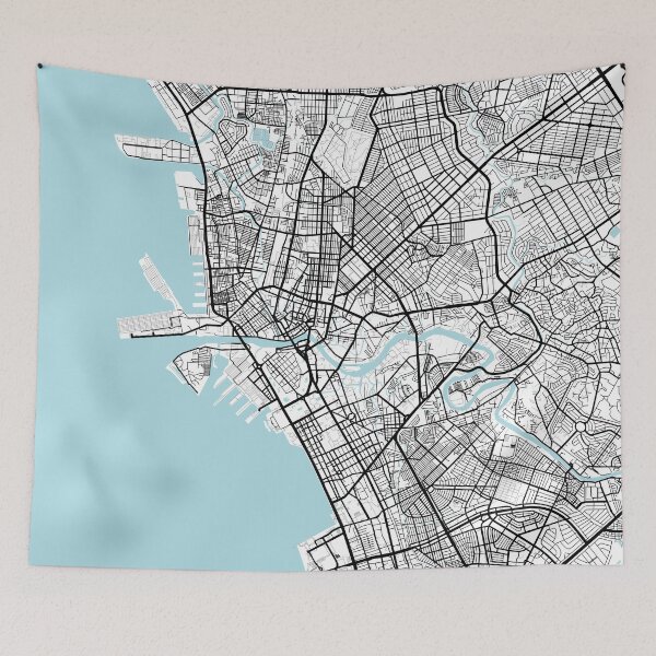 Item preview, Manila City Map of Philippines - Circle designed and sold by deMAP.