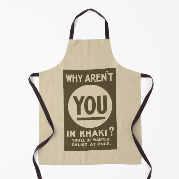 Item preview, The Khaki (British World War I Popaganda Poster) designed and sold by franklinprintco.