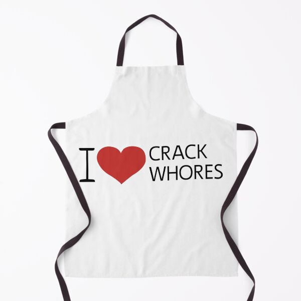 Item preview, i love crack whores , Funny Bumper Quotes designed and sold by Every Pet Shirts.