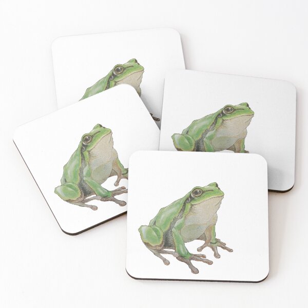 Item preview, Sitting green frog designed and sold by ElementalEmbers.
