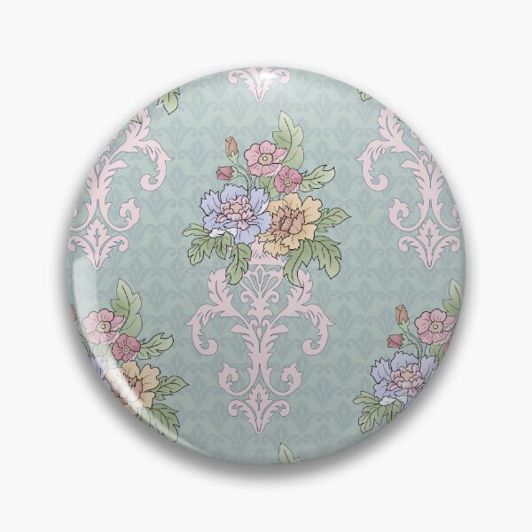 Aperçu de l'œuvre Style victorien avec des fleurs colorées créée et vendue par DArtDByMariam.