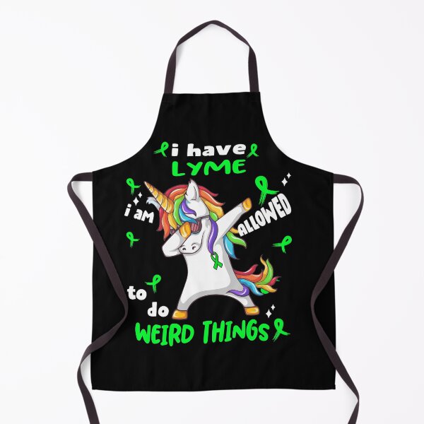 Item preview, Lyme Awareness Funny I have Lyme i'm allowed to do Weird Things! designed and sold by JanetShop809.