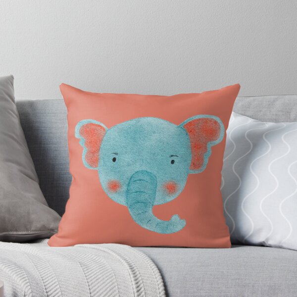 Item preview, Cute Elephant Safari Animal Watercolor  designed and sold by StudioAkubi.