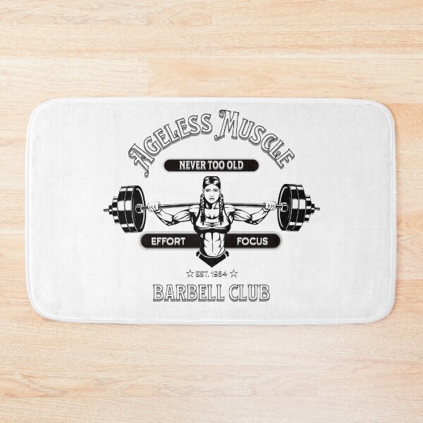 Item preview, Ageless Muscle Barbell Club: Never Too Old designed and sold by agelessfitfreak.