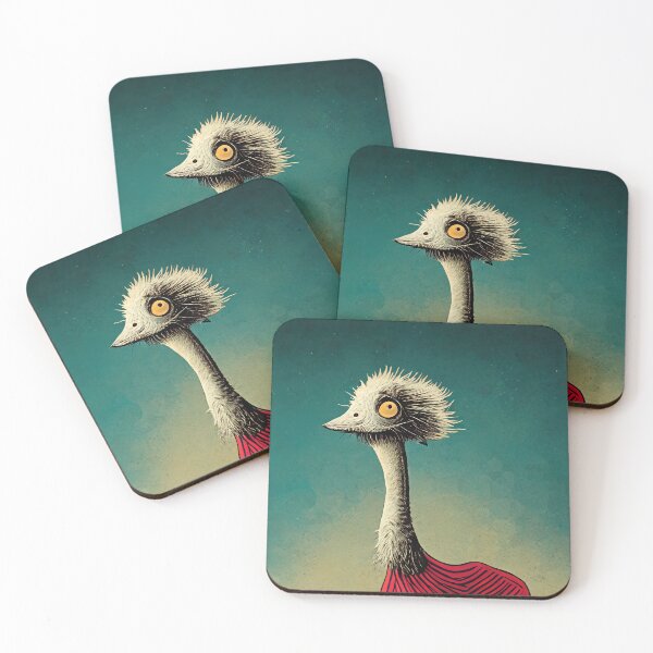 Item preview, Dr Seuss inspired Ostrich designed and sold by ThePurpleMelon.