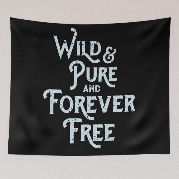 Item preview, Boho Wild and Pure and Forever Free designed and sold by dustofwings.