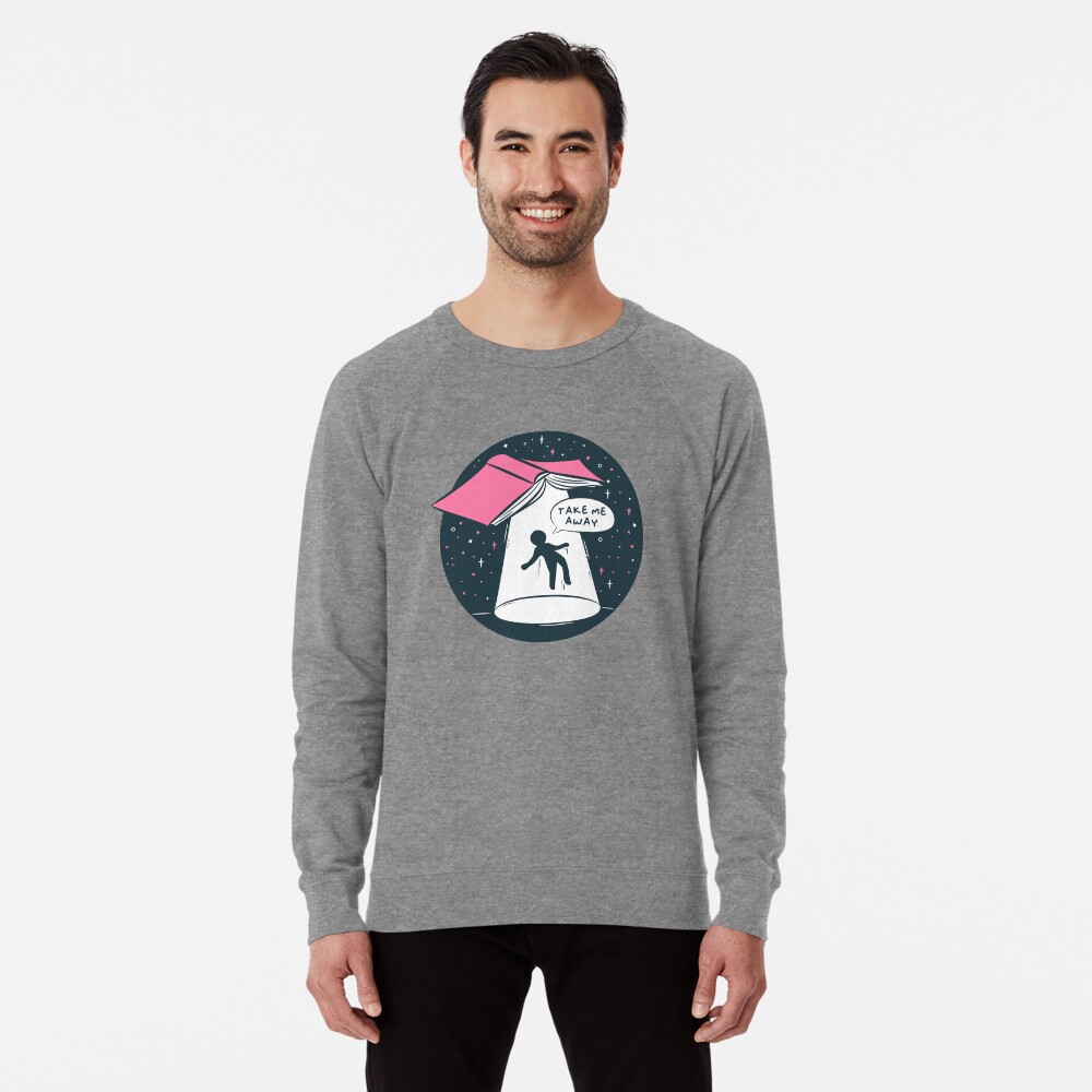 Item preview, Lightweight Sweatshirt designed and sold by indiebookster.
