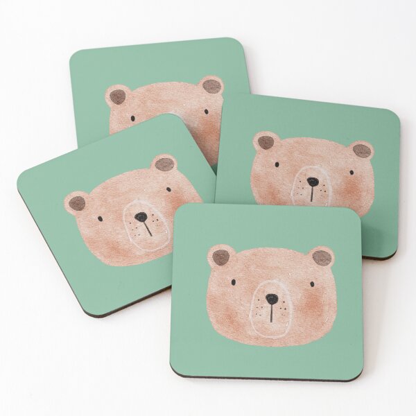 Item preview, Cute Bear Animal Watercolor designed and sold by StudioAkubi.