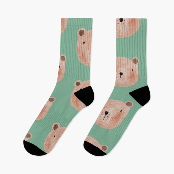Item preview, Cute Bear Animal Watercolor designed and sold by StudioAkubi.