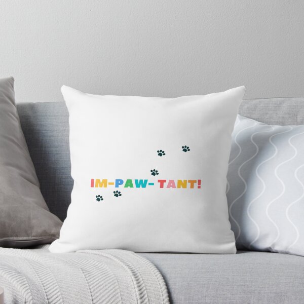 Item preview, Impawtant Kitten Cat Paw Fun Humor Minimalist Illustration  designed and sold by jingenuity.