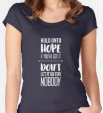 Paramore: Hold Onto Hope If Youve Got It Women's Fitted Scoop T-Shirt