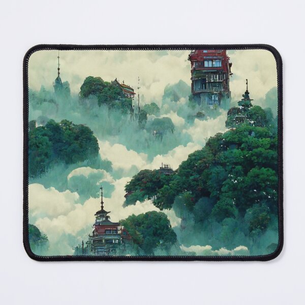 Item preview, Forest City - Imaging a Eco Friendly City in the Middle of the Woods designed and sold by SingularityGeek.
