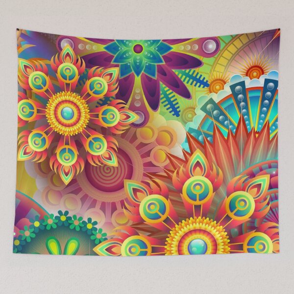 Item preview, Flower Spirits In The Forest  designed and sold by ZqkDesign.