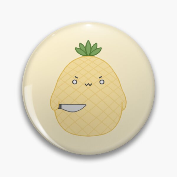 Item preview, stabby fruit (light yellow bg) designed and sold by DesignByJennyyy.