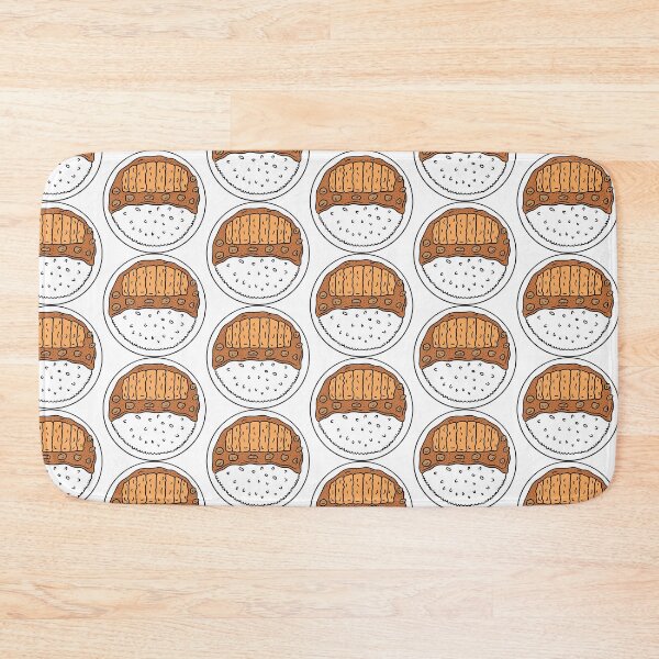 Item preview, Katsu Curry Rice Clock designed and sold by freedom4life.