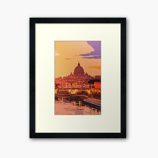 Item preview, St. Peter's Basilica , Rome  designed and sold by AM FineArtPrints.