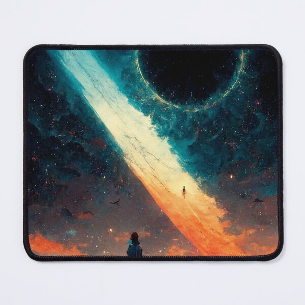 Item preview, Andromeda Galaxy Chased by a Huge Black Hole - View From Earth designed and sold by SingularityGeek.