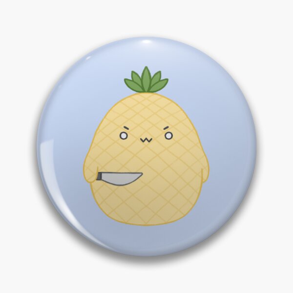 Item preview, stabby fruit (light blue bg) designed and sold by DesignByJennyyy.