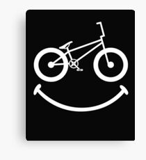 BMX Smile Canvas Print