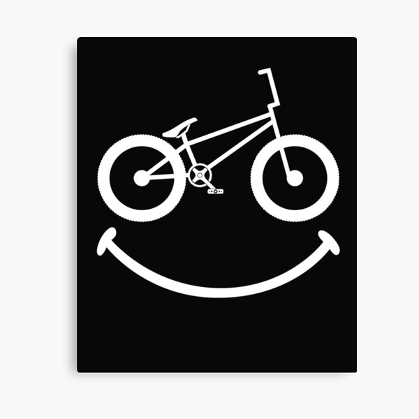 BMX Smile Canvas Print