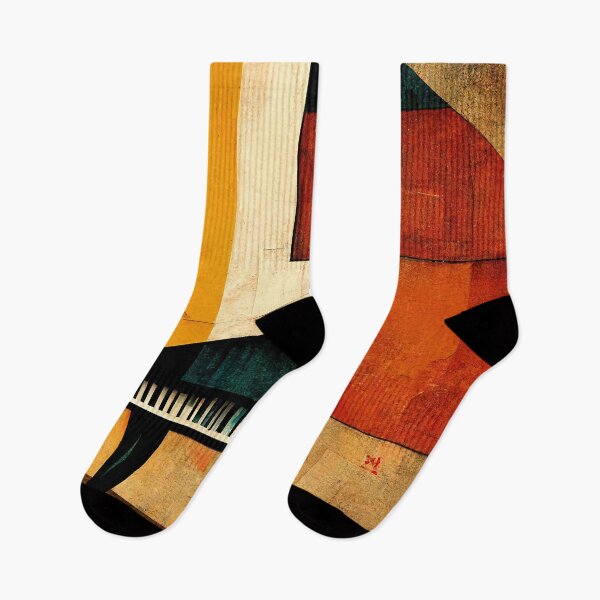 Item preview, Cubism style Abstract Grand Piano Print designed and sold by ThePurpleMelon.