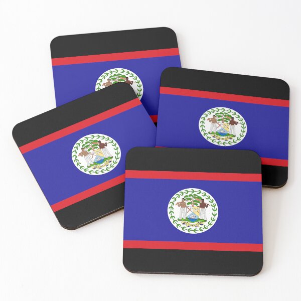 Item preview, Flag of Belize designed and sold by Freihalt.