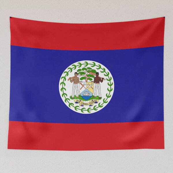 Item preview, Flag of Belize designed and sold by Freihalt.