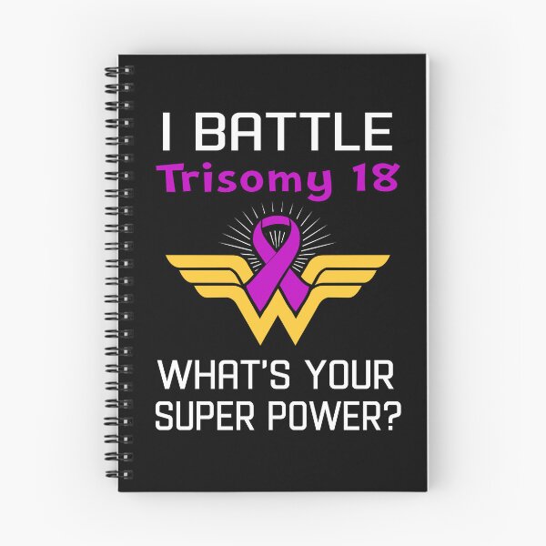 Item preview, I Battle Trisomy 18 What's Your Super Power Support Trisomy 18 Warrior Gifts  designed and sold by Sabfit.