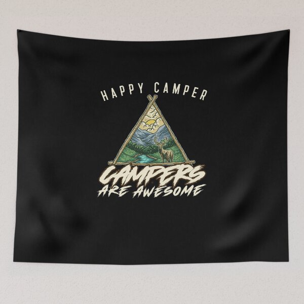 Item preview, Campers Are Awesome designed and sold by UnstoppableShpy.