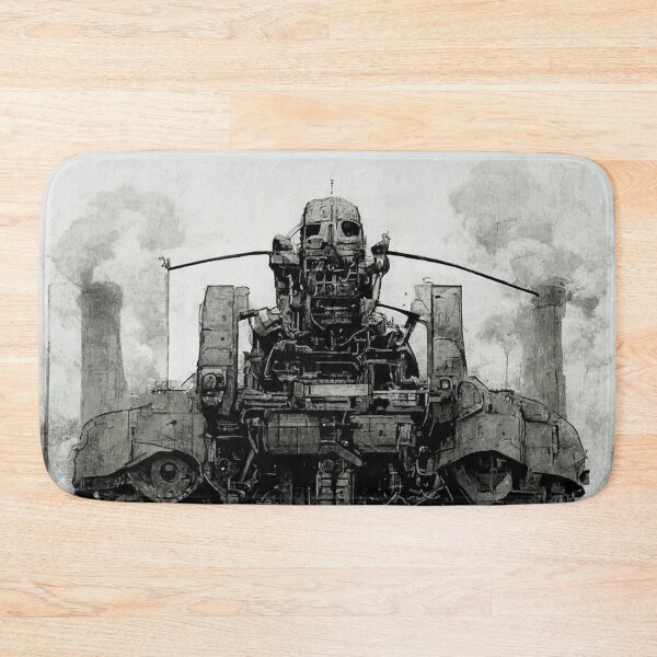 Item preview, Drilling Huge Machine of the Great World War with Steam Engines at the Level of Progress of the 21st Century designed and sold by SingularityGeek.
