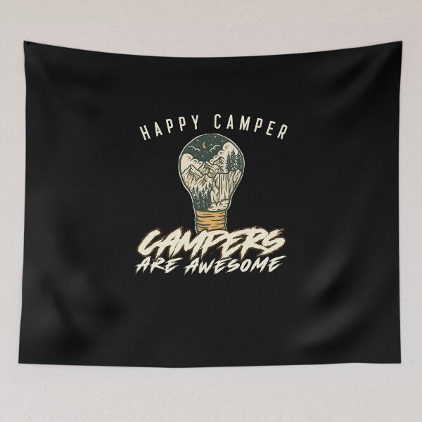 Item preview, Campers Are Awesome designed and sold by UnstoppableShpy.
