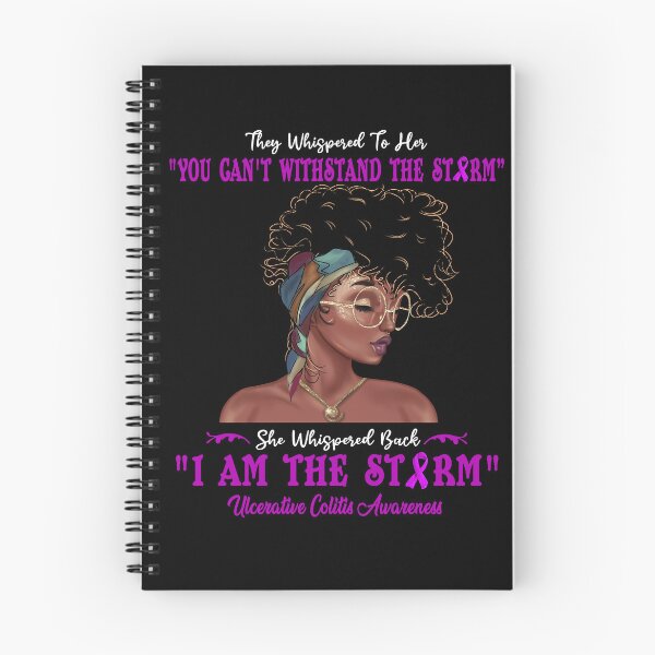 Item preview, I Am The Storm Ulcerative Colitis Awareness designed and sold by Gillosina.