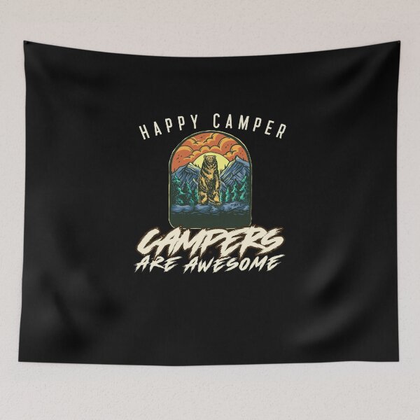 Item preview, Campers Are Awesome designed and sold by UnstoppableShpy.