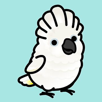 Artwork thumbnail, Chubby Umbrella Cockatoo by birdhism