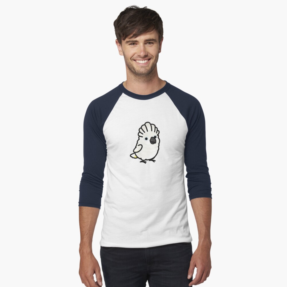 Item preview, Baseball ¾ Sleeve T-Shirt designed and sold by birdhism.