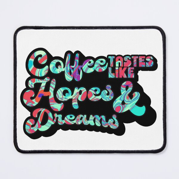 Item preview, Retro Style Coffee tastes like Hopes & Dreams | Coffee obsessed designed and sold by Yellow Coffee.