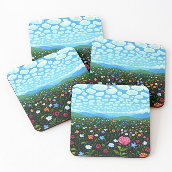 Item preview, Hiding in the Wildflowers designed and sold by Tofu's Pixel Art Store.